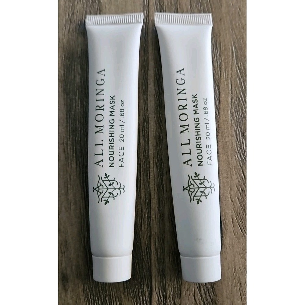 Set Of 2 All Moringa Nourishing Mask 20ml / .68 oz TRAVEL SIZE